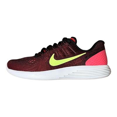 Lunarglide 8 Шнуровка Амортизация Нескользящие Низкие Кроссовки для Бега Мужские кроссовки Красные 843725-801