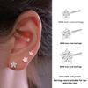 Small Mini Zircon Earrings for Sleeping Without Taking Off The Earrings, High-end Ear Piercing Mini Earrings