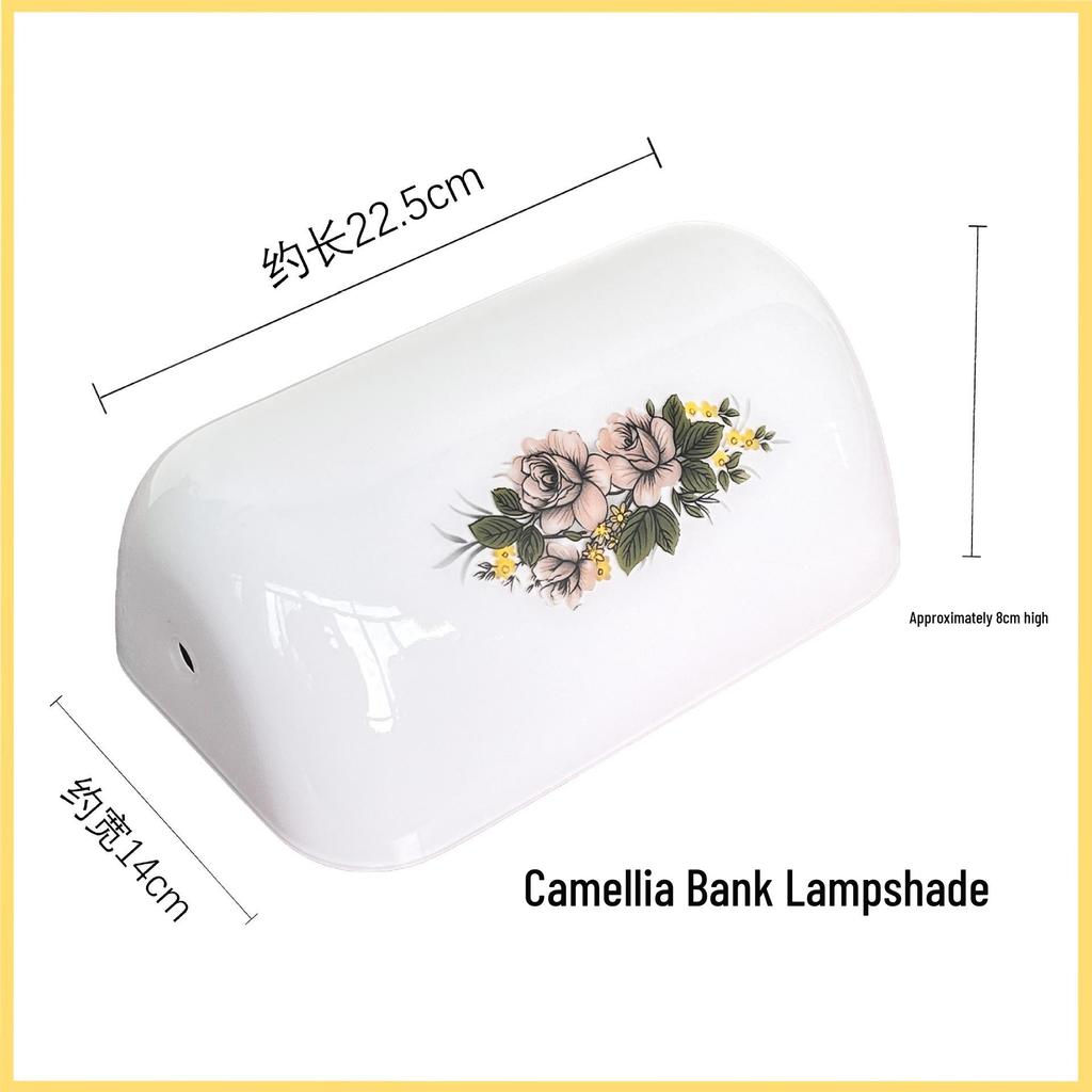 Ретро настольная лампа для банка с абажуром из выдувного стекла нефритового, белого, оранжевого и черного цветов