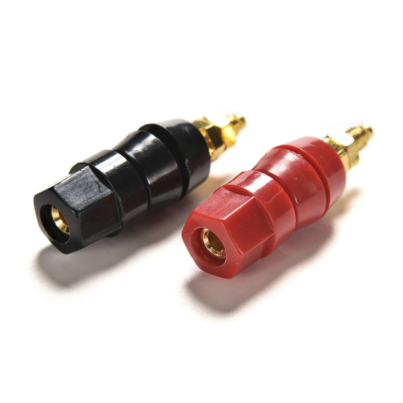 2 шт. клемма для акустического кабеля аудиоусилителя разъем типа «банан» золото