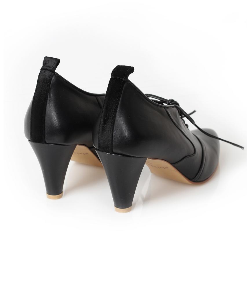 Pleiades Eva Oxford Pumps - Black