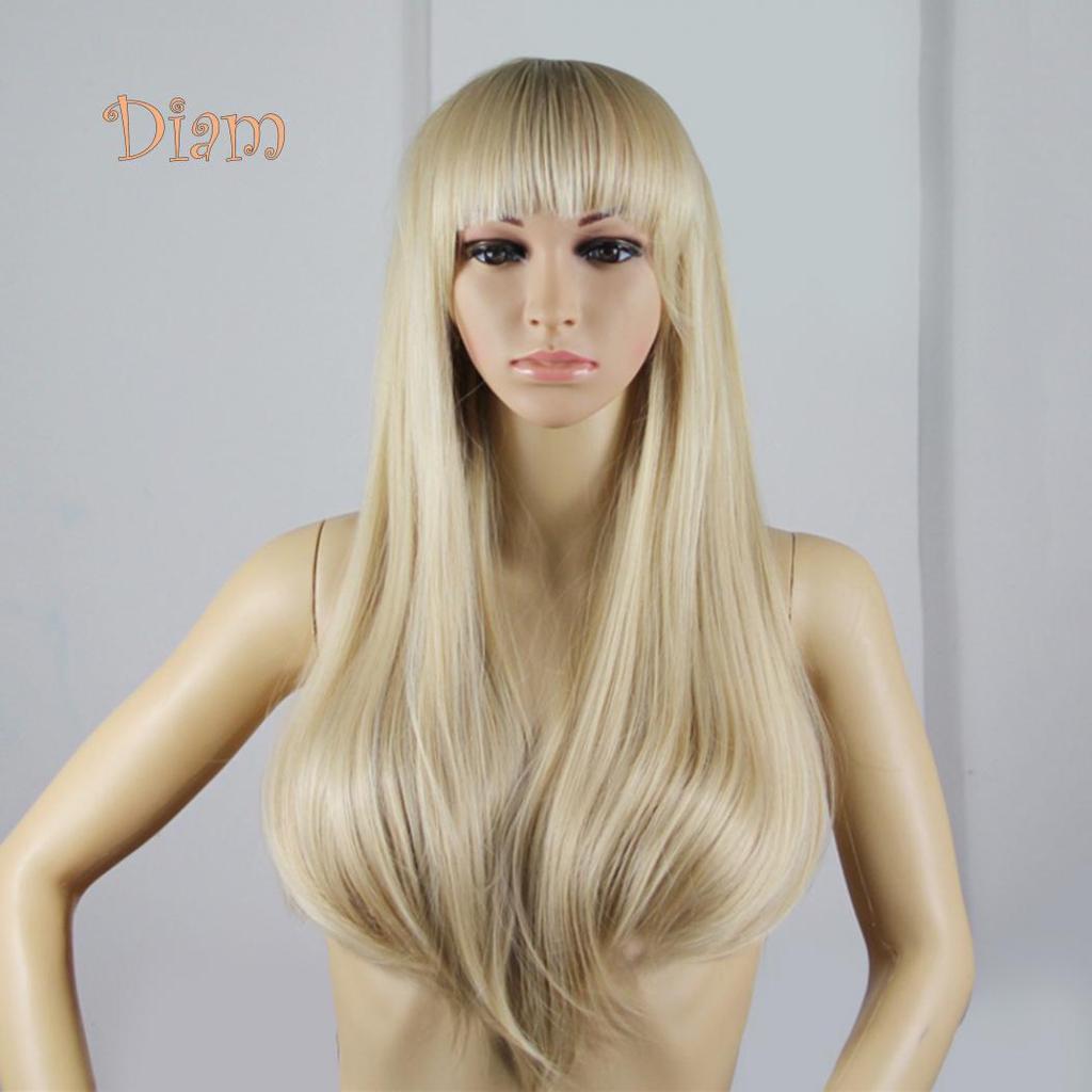 Женский парик из длинных синтетических волос