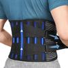 Lower Back Brace with 6 Stays Anti-skid Orthopedic Lumbar Support Breathable Waist Support Belt for Gym Pain Relief