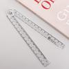 Clear Folding Ruler Design Drawing Ruler Angle Measurement Ruler Geometry Measuring Ruler