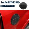 Carbon Fiber Fuel Tank Cover Door Gas Filler Cap Cover For Ford F150 2015-