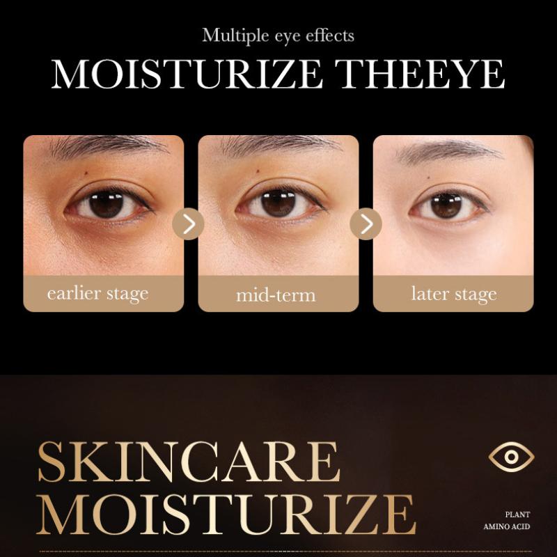 Крем для кожи вокруг глаз с пептидом змеиного яда SADOER Увлажняющий и увлажняющий, устраняет темные круги, мешки под глазами и узоры под глазами