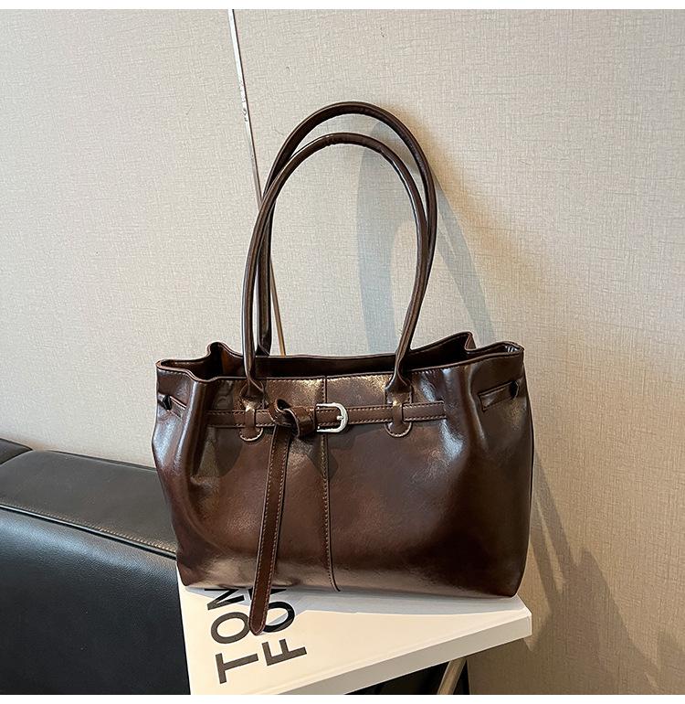 Высококачественная и модная однолямочная сумка, вместительная сумка-тоут для ежедневного использования