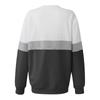 Women's Fashion Casual Long Sleeve Color Blocking With Pocket Pullover Sweatshirt Top