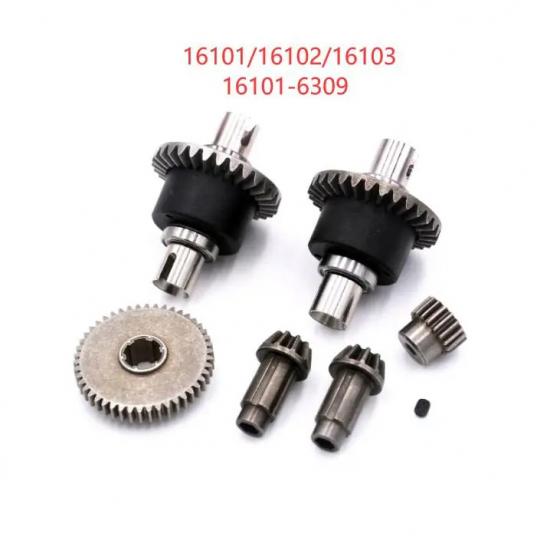 SCY 16101 16102 16103 16201 RC Car Spare Parts Motor Receiver ESC Differential Gear Drive Shaft Steering Cup Swing Arm chassis