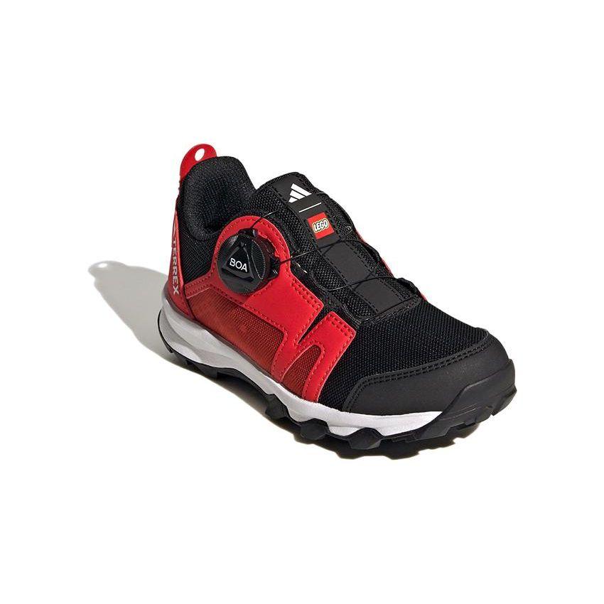 Adidas Terrex Удобные Нескользящие Низкие Кроссовки для Бега Детские Кроссовки Красные IG7954