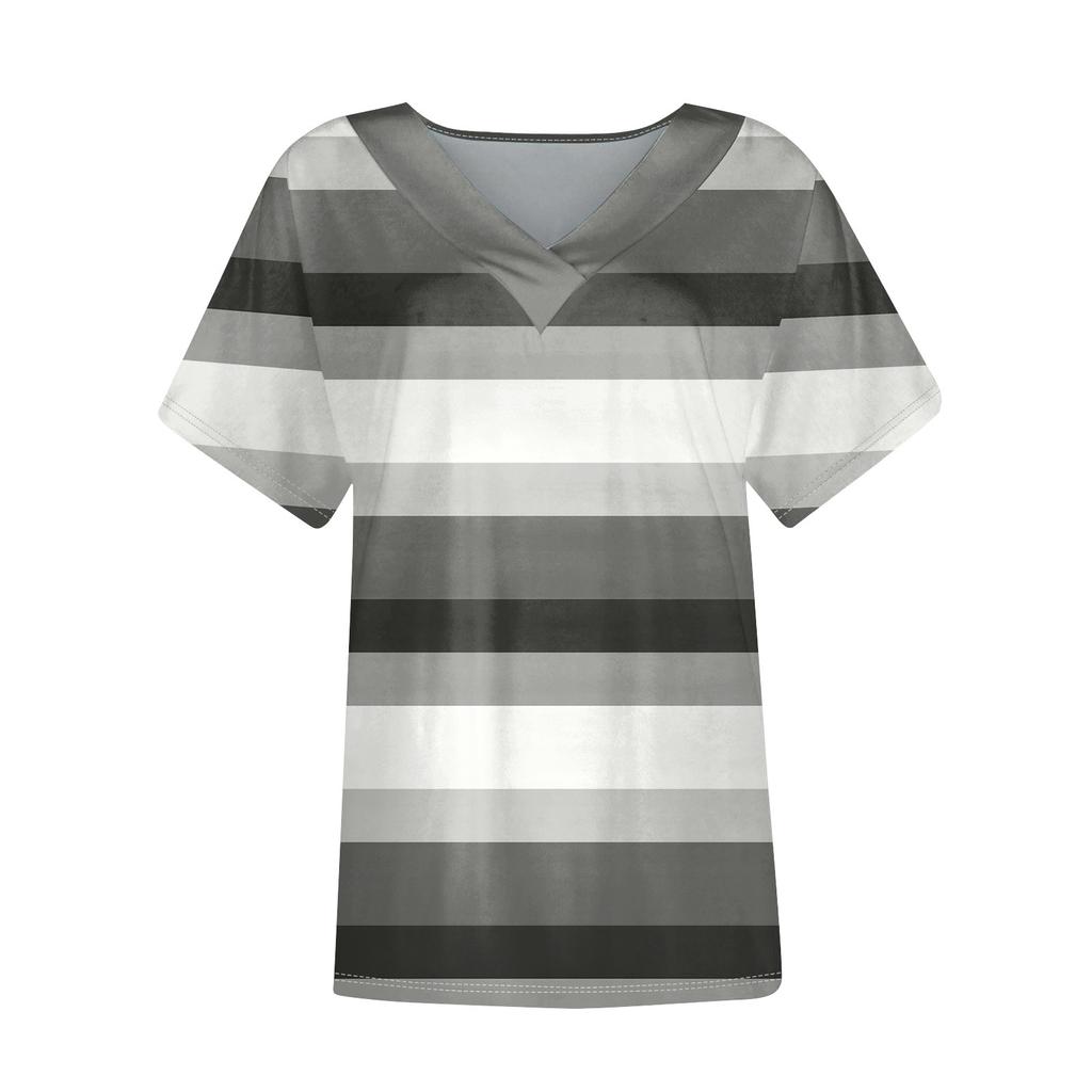 T Shirts Short Sleeve V Neck Tees Womens Fashion Tops Trendy Lightweight Soft Casual Summer Outfits
