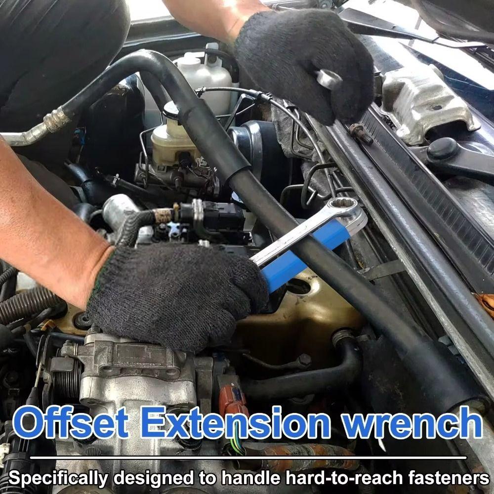 5 Pcs Torque Automotive Garage Tools Ratchet Car Spanner 15.4inch Extension Wrench  Home Tool Set