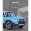 Масштаб 1/24 Toyota Land Cruiser PRADO 2025 Внедорожник Сплав Литой Модель Машины Звук и Свет Хобби Коллекционирование Подарки для Детей