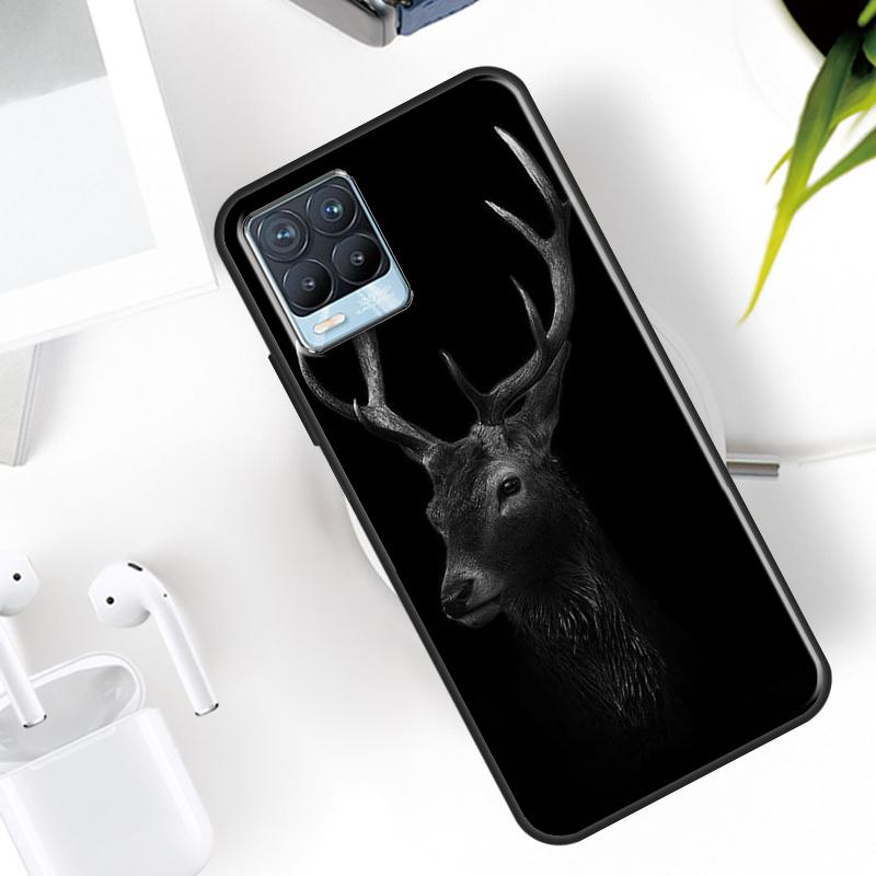 Deer Case For Realme 15 11 12 13 14 Pro Plus C63 C61 C55 C51 C53 C25 C65 C67 C71 C75 GT6 GT7 Pro