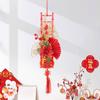 Подвеска на Китайский год для декора двери в честь праздника Весны, подвесной элемент в лунном стиле