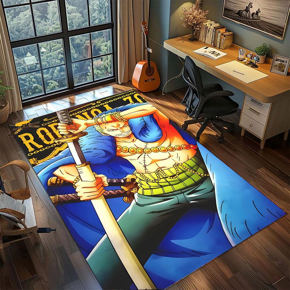One Piece Franky Cyborg Carpet for Living Room Bedroom Home Decor Cool Movie Mat Play Floor Mat