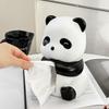 Мультяшная коробка для хранения салфеток Панда Имитация животного Держатель для салфеток Подарок Бумажный контейнер Обеденный стол