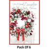 Simon Elvin Wife Traditional Christmas Card (Pack of 6)