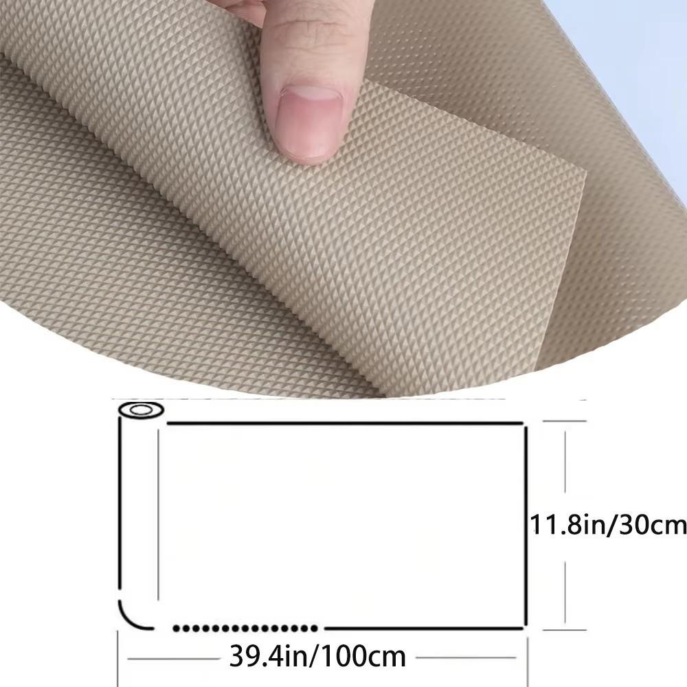 New EVA Shelf Liners Oil-proof Non-Slip Drawer Mat Non-Adhesive Waterproof Closet Placemat Table Pad For Kitchen Cabinets