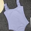 Great Lady Swimwear Comfortable Wireless One-piece Elastic Girl Swimsuit for Water Activity