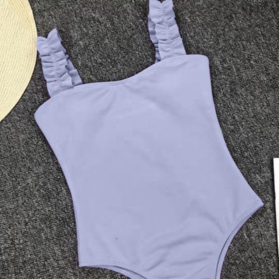 Great Lady Swimwear Comfortable Wireless One-piece Elastic Girl Swimsuit for Water Activity