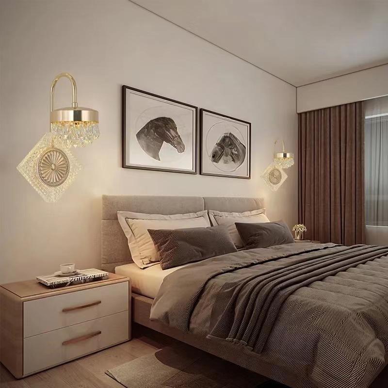 Modern LED Wall Lamp Bedroom Bedside Lamp Wall Decoration Living Room Sconce Wall Lights for Home