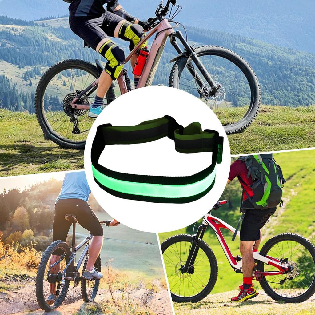 LED Reflective Belt for Night Running Flashing Cycling Gear Warning
