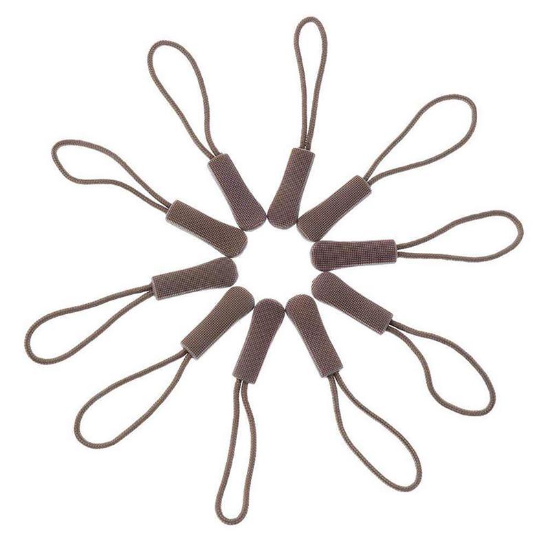 10 шт. застежка-молния тянуть съемник конец подходит веревка тег замена клип сломанной пряжки Fixer Zip шнур сумка чемодан палатка рюкзак молния голова