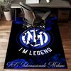 I-Internazionale Milano (11)Printed Area Rug Carpet for Bedroom Living Room Home Decor Rugs Mat Non Slip Mat Rug for Bedside