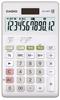 Casio Standard Calculator W Tax Rate Calculation Just Type 12 Digits White Setting/Tax JW-200T-N