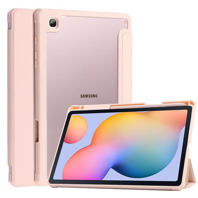Чехол для Samsung Tab S6 Lite Tab 10,4 "11" S8 + S7 FE 12,4 "с автоматическим пробуждением и держателем для карандашей для сна, чехол для планшета