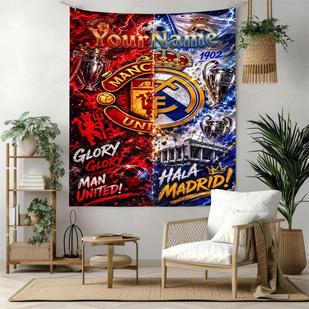 Galatasaray Custom Your Name Wall Decor Tapestry Art For Pet Memorial Birthdaywedding Party Backdrop Family Gift