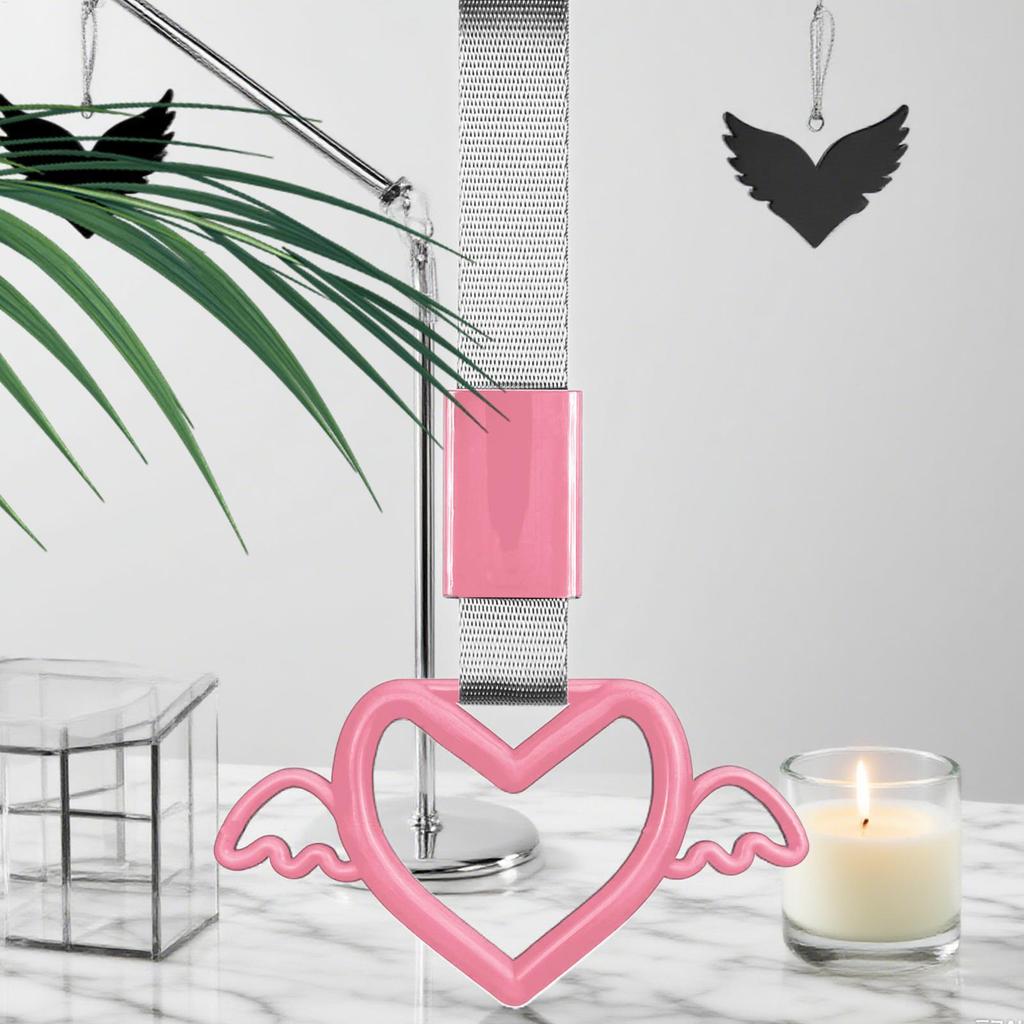 Ремешок-ручка для автомобиля Брелок-подвеска для дрифта Кольца Форма сердца Ремешки-ручки для автомобиля Брелок-подвеска для дрифта Декорация интерьера и экстерьера Автомобильный аксессуар