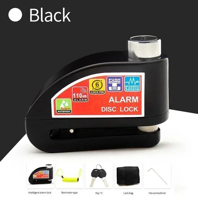 Disc brake lock, anti-theft and theft prevention, motorcycle anti-theft alarm, electric scooter, bicycle lock, brake disc lock