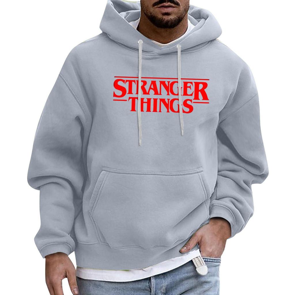 Мужской Спортивный Повседневный С Длинными Рукавами С Карманом Капюшон Толстовка