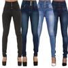 S - XXL Skinny High Waist Pencil Pants for Women Stretch Denim Jeans Trousers Pantalones De Mujer