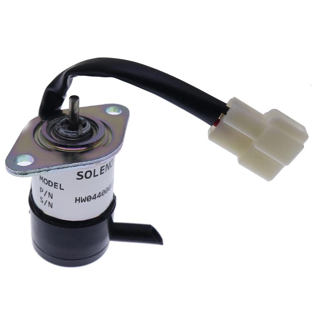 For Kubota BX2200D BX2660D BX2670 BX2680 Fuel Shutoff Solenoid Valve 12V Part Number 1627160012 for Agricultural Equipment