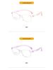 Comfortable Soft Silicone Nose Pads PPSU Eyeglass Frames for Kids, Men, Women – Myopia-Compatible