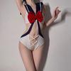 Sexy Lingerie Sexy Onesie Cute Sailor Suit Hollow Uniform Seduction Passion Cosplay Senior Nightclub