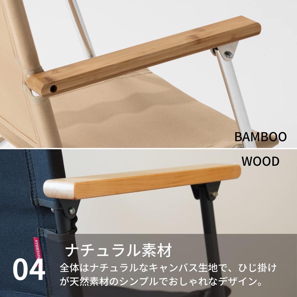 Складной стул NINEHILLS Rover Chair LOW Low Style, легкий, алюминиевый, компактный, для использования в помещении и на открытом воздухе, оригинальный британский армейский складной стул (черный)