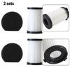 Plastic Filters White / Black For Ariete Electric Broom