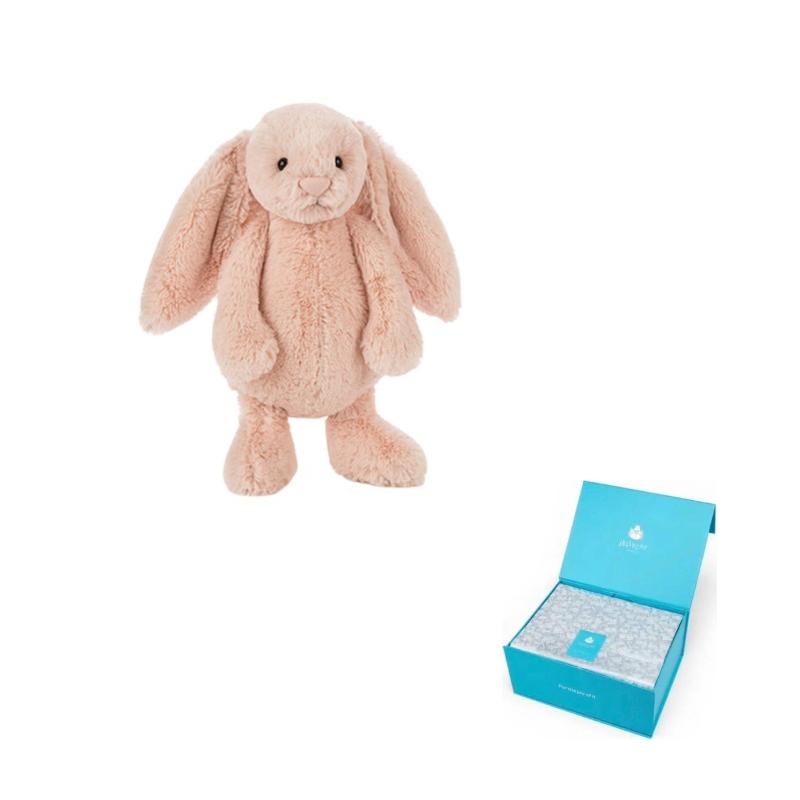 Jellycat Bonnie Rabbit Light Peach Doll Plush Doll 18cm/31cm/36cm/51cm Height