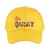 Be Quiet  Psychedelic Woman Man Baseball Cap Adult Adjustable with Curved Brim Hiking Fishing Hat trucker cap Street Fashion
