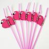 Соломинки Фламинго - Розовые Украшения для Вечеринки для Напитков и Фотореквизит