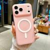 Конфетный цвет для чехла Magsafe для Samsung Galaxy A15 A14 A13 A55 A35 A54 A34 A53 A04S Магнитный прозрачный мягкий силиконовый чехол