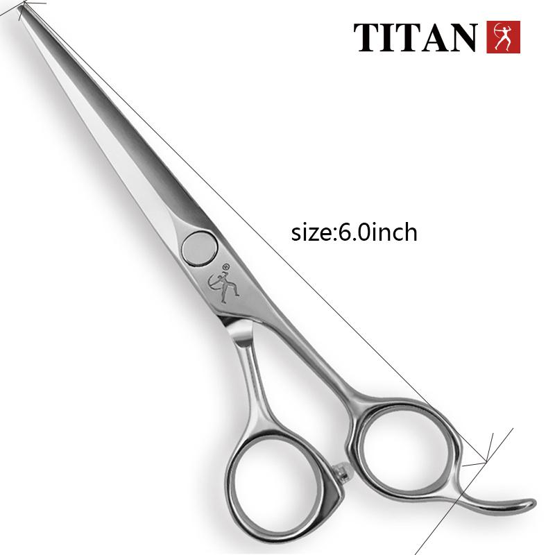 Титановые парикмахерские ножницы, парикмахерские режущие инструменты, набор филировочных ножниц для парикмахеров, 5,5,6,0,6,5 дюйма, сталь 440c