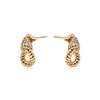 Boucles d'oreilles - LUXENTER - Africa Moda - Plaqué or 18k - Zircon brillant - Femme