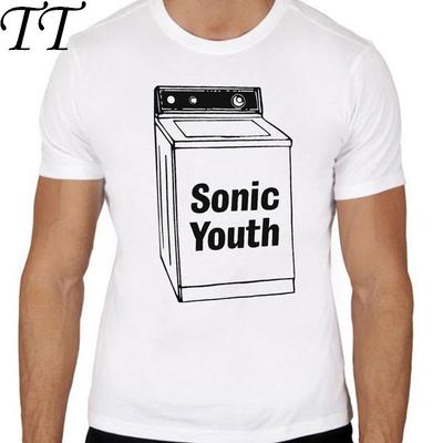 Sonic youth 2019 модная короткая футболка с принтом Забавная футболка мужские топы TMM1572