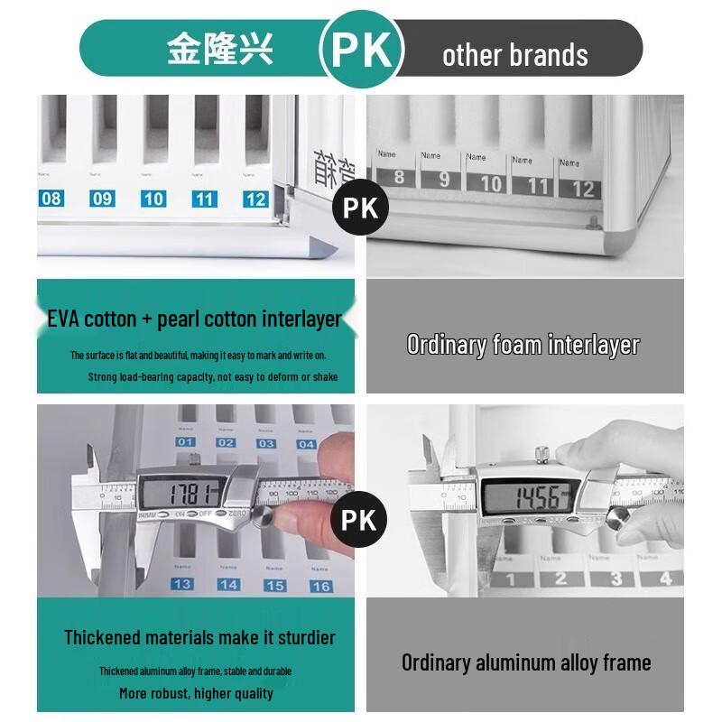 Aluminum Alloy 48-Slot Mobile Phone Locker