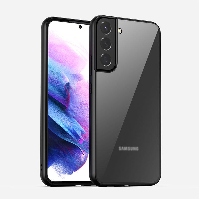Подходит для чехла для мобильного телефона Samsung S22ultra Прозрачный Противоударный Чехол для Galaxy S22plus Защитный чехол S22 Чехол Противоскользящий